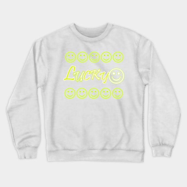 lucky Crewneck Sweatshirt by sarahnash